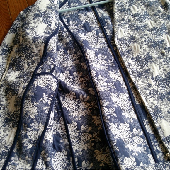 Blue Rose Quilted Jacket - Picture 6 of 7